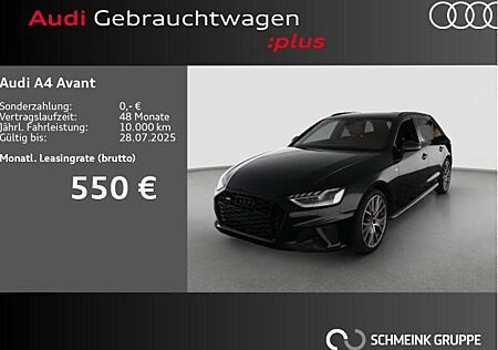 Audi A4 Avant 45 TFSI quattro S line Matrix Standhzg