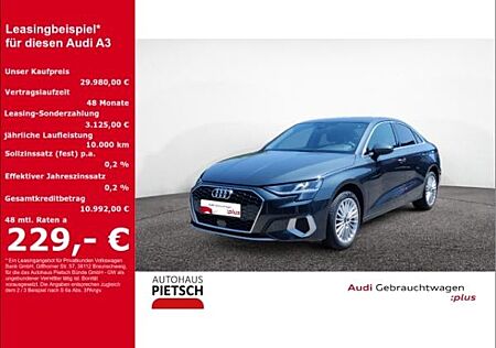 Audi A3 Limo 35 TFSI S tronic advanced SmartInter