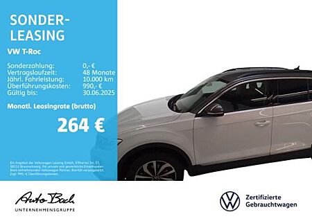 VW T-Roc Volkswagen 1.5 TSI DSG Style, Navi, LED-Matrix, Digital Cockpit Pro, App-Connect