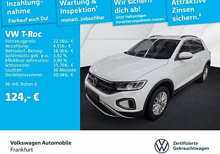 VW T-Roc Volkswagen 1.0 TSI Life Navi LEDPlus DAB+ FrontAssist