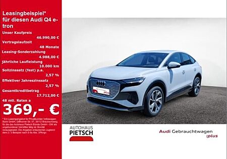 Audi Q4 e-tron 45 Sportback quattro advanced Matrix