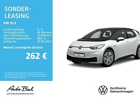 VW ID.3 Volkswagen Pure Performance Automatik, Navi, LED, App-Connect, Parkpilot, Klima