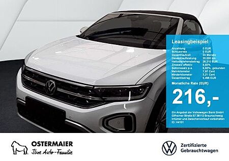 VW T-Roc Volkswagen Cabriolet STYLE 1.0TSI ACC.KAMERA.VIRTUAL.LED.APP-C.LKRD-HZG.SHZ