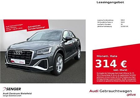 Audi Q2 S line 35 TFSI Style Paket MMI LED AHK Sitzh.