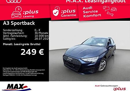 Audi A3 Sportback 40 TFSI e LED+KAMERA+VCP+NAVI+DAB+