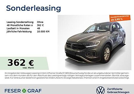 VW T-Roc Volkswagen Life 1.5 TSI DSG Navi AHK Kamera LED