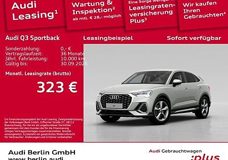 Audi Q3 Sportback S line 35 TFSI S tr. AHK STDHZG LED