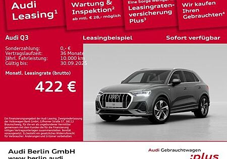 Audi Q3 S line 35 TFSI S tr. AHK LED PDC NAVI VIRTC