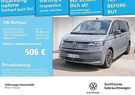 VW T7 Multivan Volkswagen Multivan T2.0 TDI Life Kamera LED Klima uvm