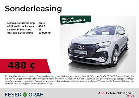 Audi Q4 e-tron 45 qu. S line Ext. Matrix Navi RüKa