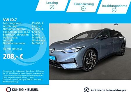 VW ID.7 Volkswagen Tourer Pro *Nav*AHK*Kam*Harman*Matrix