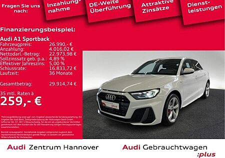 Audi A1 Sportback S line 25 TFSI Schaltgetriebe