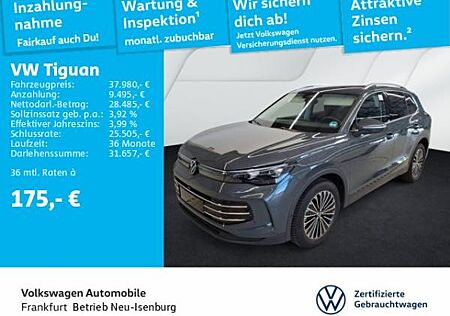 VW Tiguan Volkswagen 2.0 TDI Elegance Navi AHK IQ.LIGHT" - HD-Matrix-Scheinwerfer Sprachassistent IDA