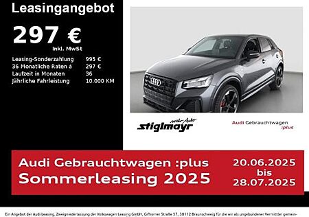 Audi Q2 S line 35 TFSI S-tronic ACC+AHK+LEDER+MATRIX+