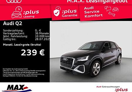 Audi Q2 35 TFSI S-LINE S TRONIC LED+NAVI+SITZHZG+VC+