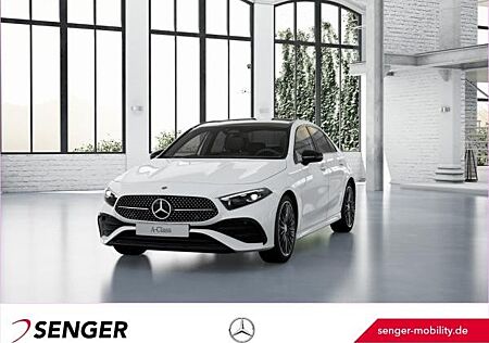 Mercedes-Benz A 200 Limousine AMG Line Night Panorama 19Zoll