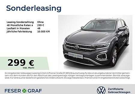 VW T-Roc Volkswagen Style 2.0 TDI Navi Kamera LED SiHz