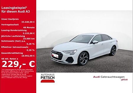 Audi A3 Limo 30 TFSI S-line MMI-Plus Business Sport
