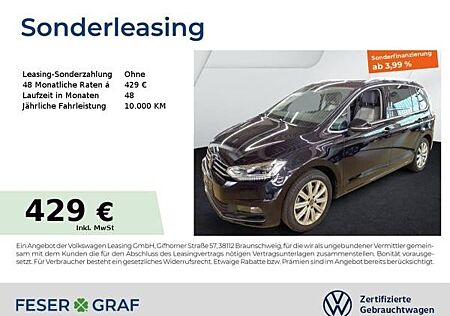 VW Touran Volkswagen Highline 2.0 TDI DSG Navi AHK Kamera LED