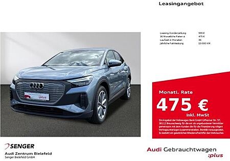 Audi Q4 e-tron Sportback 45 MMI LED AHK Komfort-Paket