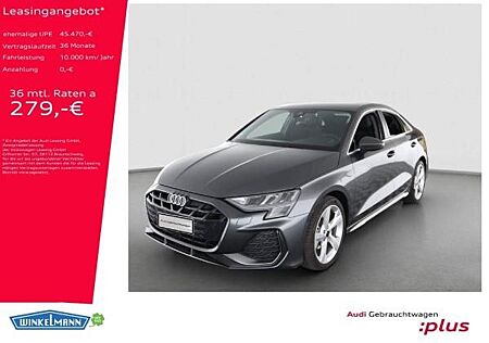 Audi A3 Limousine S line 30 TFSI S tronic ***sofort verfügbar***Navi RFK Sound U.V.M.