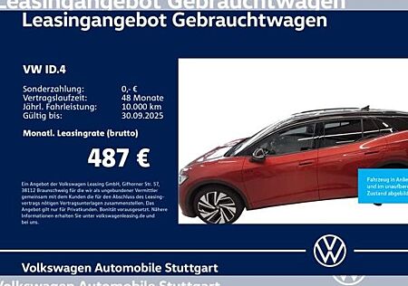 VW ID.4 Volkswagen GTX Navi Kamera Pano Stdhzg AHK ACC LED