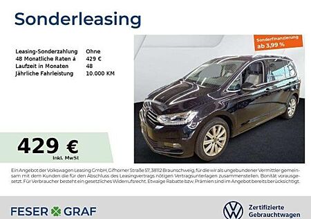 VW Touran Volkswagen Highline 2.0 TDI DSG Navi AHK Kamera LED