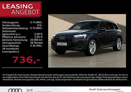 Audi Q7 50 TDI qu S line MATRIX Pano AHK Luft Allradl.