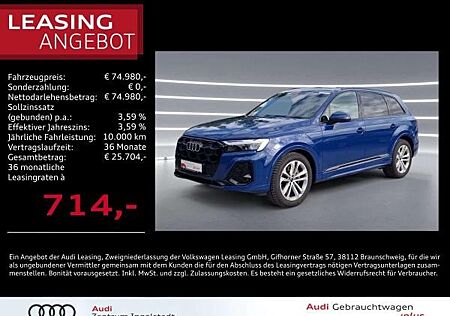 Audi Q7 50 TDI qu 2x S line MATRIX Pano Allradl. Luft