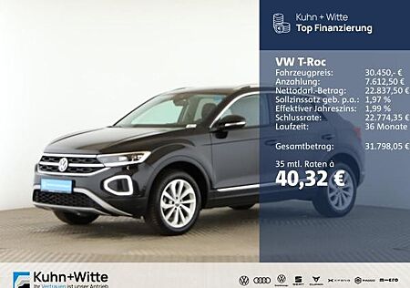 VW T-Roc Volkswagen 1.5 TSI Style *AHK*ACC*LED*PDC*Navi*AppleCar*