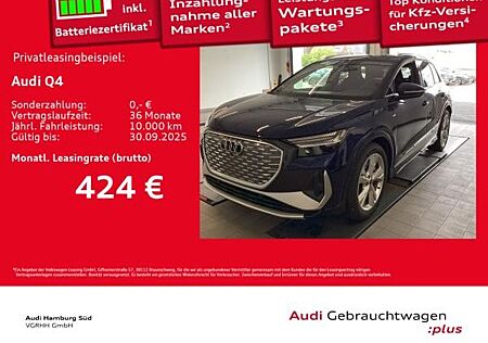 Audi Q4 e-tron Q4 45 e-tron S LINE/MATRIX/WÄRMEPUMPE/ACC/AHK/