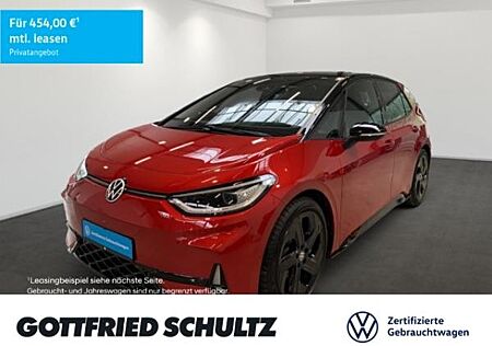 VW ID.3 Volkswagen GTX 210 kW (286 PS) 79 kWh 1-Gang-Automatik CCS HEAD-UP CARPLAY EINPARKHILFE