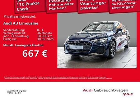 Audi A3 Limousine 35 TFSI S tronic 2xS LINE/PANO/LM19