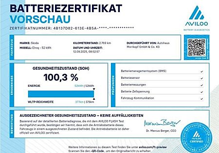 Skoda Elroq 50 Tour +FREI AB 01.01.2026+