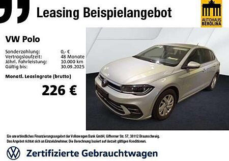 VW Polo Volkswagen 1.0 TSI Style DSG *IQ.DRIVE*App-Connect*