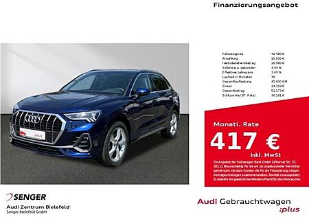 Audi Q3 S line 35 TFSI MMI LED AHK Abstandstempomat