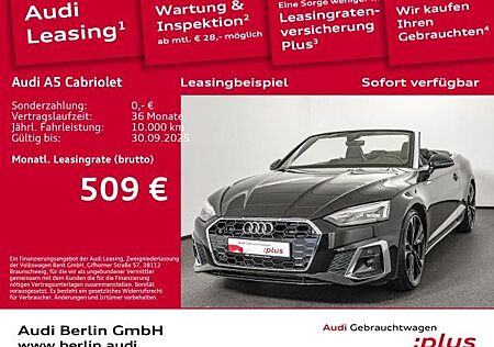 Audi A5 Cabriolet S line 35 TFSI S tr. LED AHK NAVI
