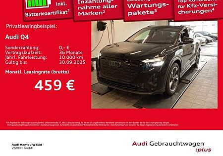 Audi Q4 e-tron Q4 45 e-tron qu 2xS LINE/SOH100%/WÄRMEPUMPE/LM20