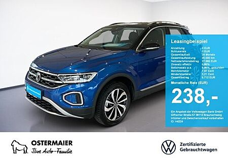 VW T-Roc Volkswagen STYLE 1.0TSI ACC.5J-G.STHZG.NAVI+VC.2xPDC.PANO.LED.APP-C.SHZ