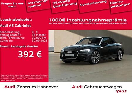 Audi A5 Cabriolet 35 Cabriolet 2.0 TFSI basis (M-H) (EURO 6e)