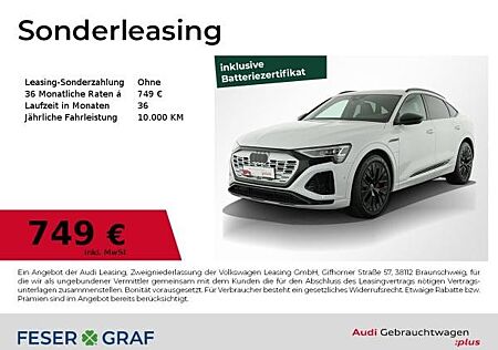 Audi Q8 e-tron Sportback 55 e-tron S Line Pano,HUD,B&