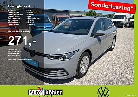 VW Golf Variant Volkswagen Life TSi AHK / Seitenairbag hinten