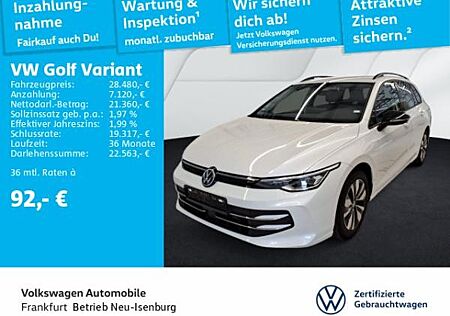VW Golf Volkswagen VIII Variant 1.5 eTSI DSG Goal Navi LEDPlus DAB+ FrontAssist