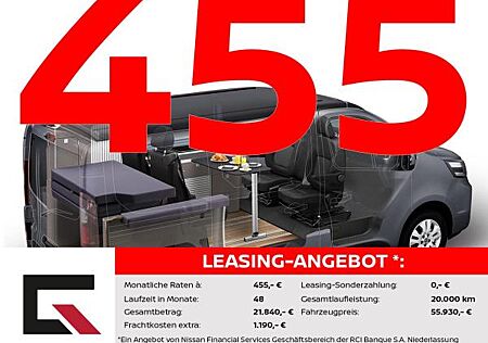 Nissan Primastar SEASIDE Revotion/Dethleffs dCi170 DCT nur noch 2x !