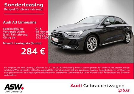 Audi A3 Limousine S line 35TFSI Navi LED AHK SONOS VC // SOFORT VERFÜGBAR!!