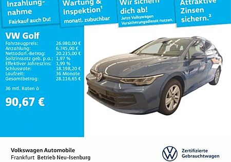 VW Golf Volkswagen VIII 1.5 TSI Life Spurhalteassisten Standheizung LED Heckleuchten