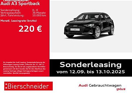 Audi A3 Sportback 30 TFSI advanced *ab 219,- € SONDERLEASING*
