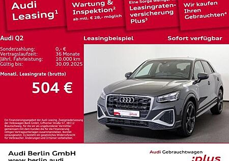 Audi Q2 S line 40 TFSI qu. S tr. AHK PDC RFK NAVI