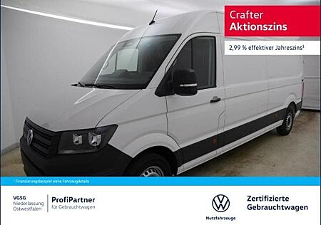 VW Crafter Volkswagen Kasten langer Radstand Rear View AHK Klima