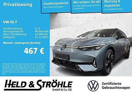 VW ID.7 Volkswagen Tourer GTX 4M PANO AHK HuD MATRIX WÄPU ACC